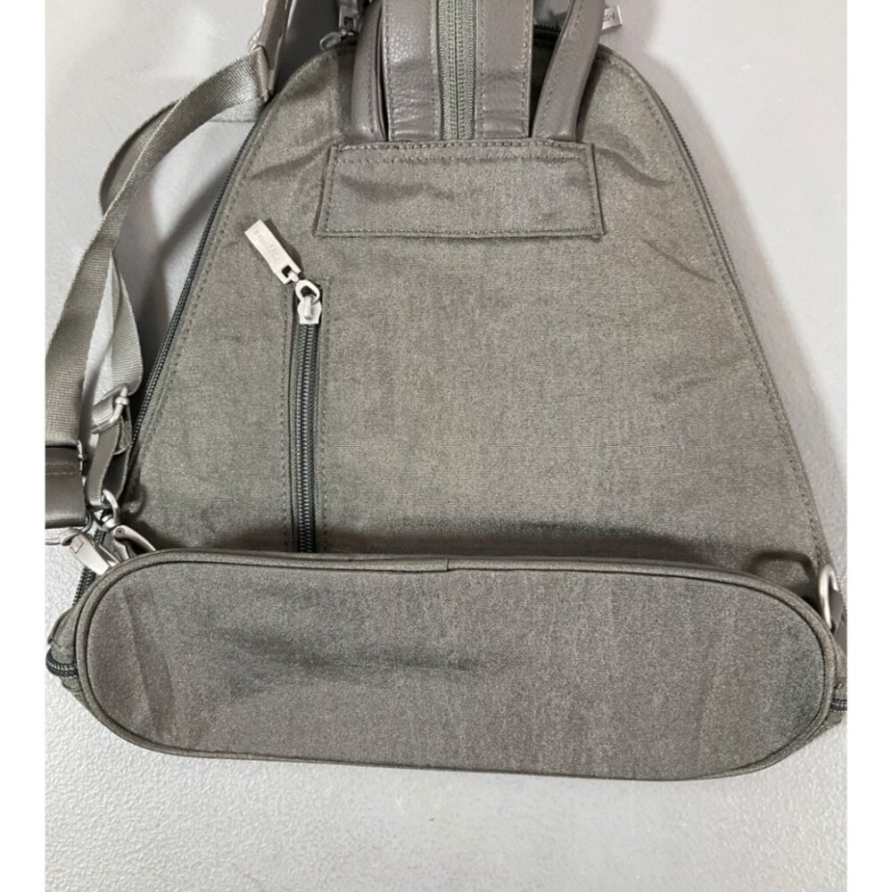 Baggallini Metro Convertible Backpack - RFID Wristlet, Water-Resistant Nylon, Ad - Picture 6 of 10